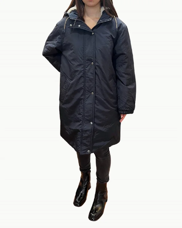 Exclusive Discounts Venlo Woven Coat In Navy