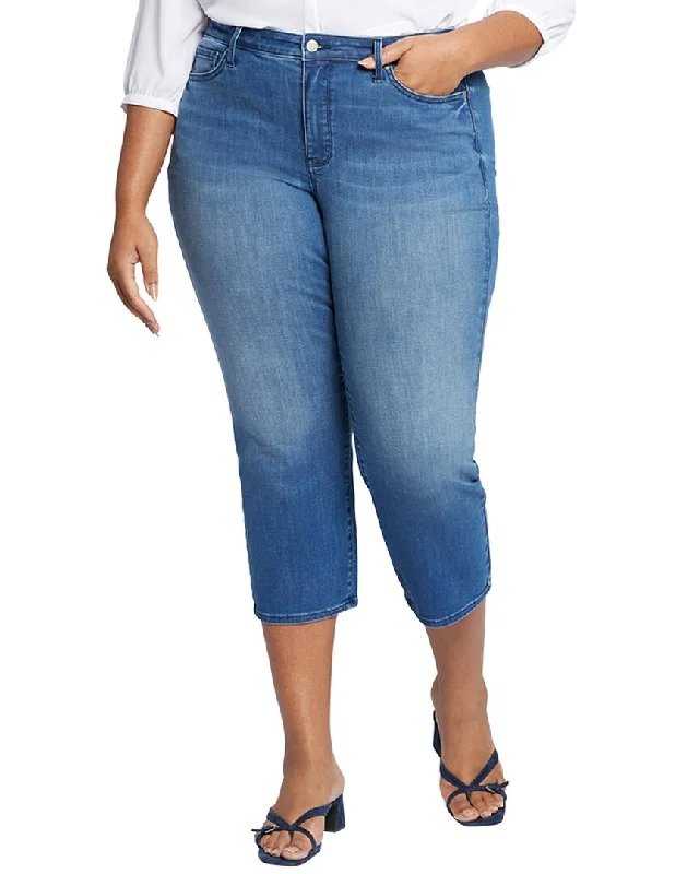 Discover Promotions NYDJ Plus Piper Melody Relaxed Crop Jean