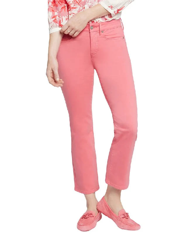 Feminine Flow NYDJ Petite Marilyn Pink Punch Straight Leg Jean