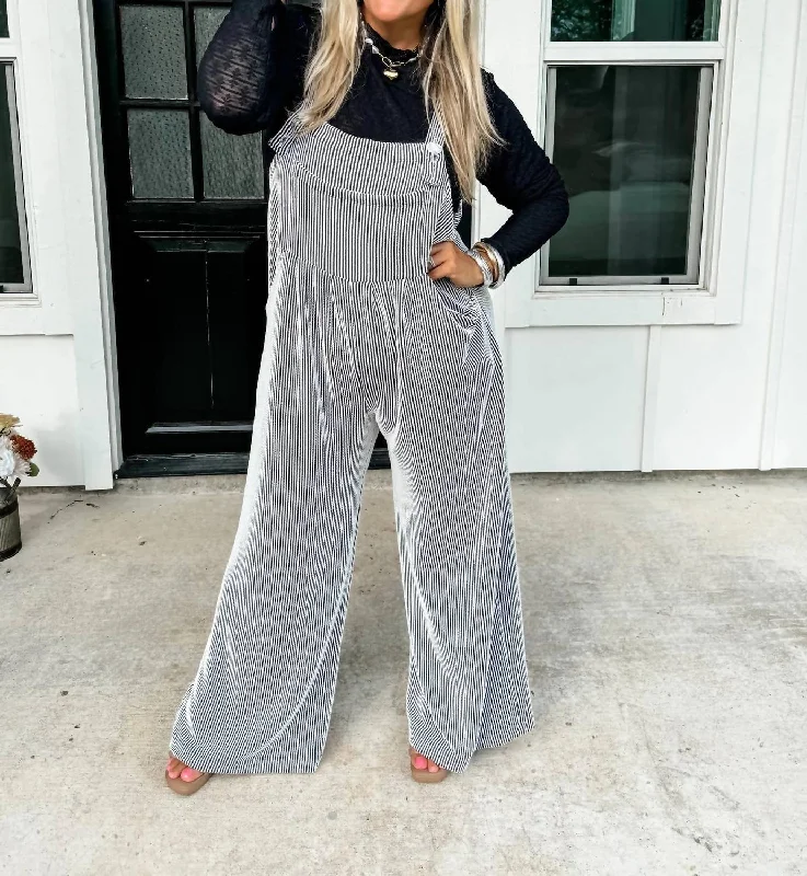 Flash Sale Fever Winter Karli Boho Overalls In Black