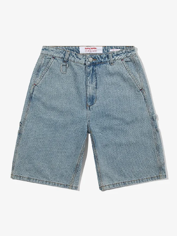 Women's Urban Fashion HYC Workshop Denim Short - Mid Blue