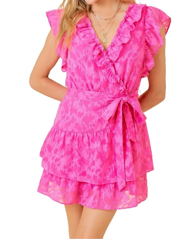 Unleash Your Trendy Side Courtlyn Romper In Pink