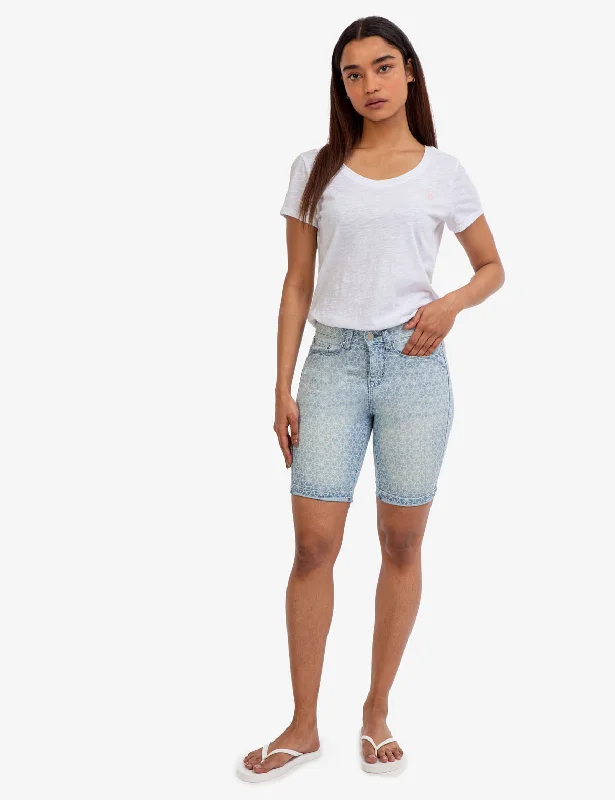 Trendy Street Style STRETCH DENIM SHORTS