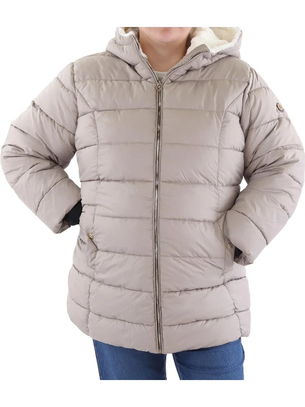 Trendsetting Threads Plus Womens Insulated Faux Fur Lined Glacier Shield Coat