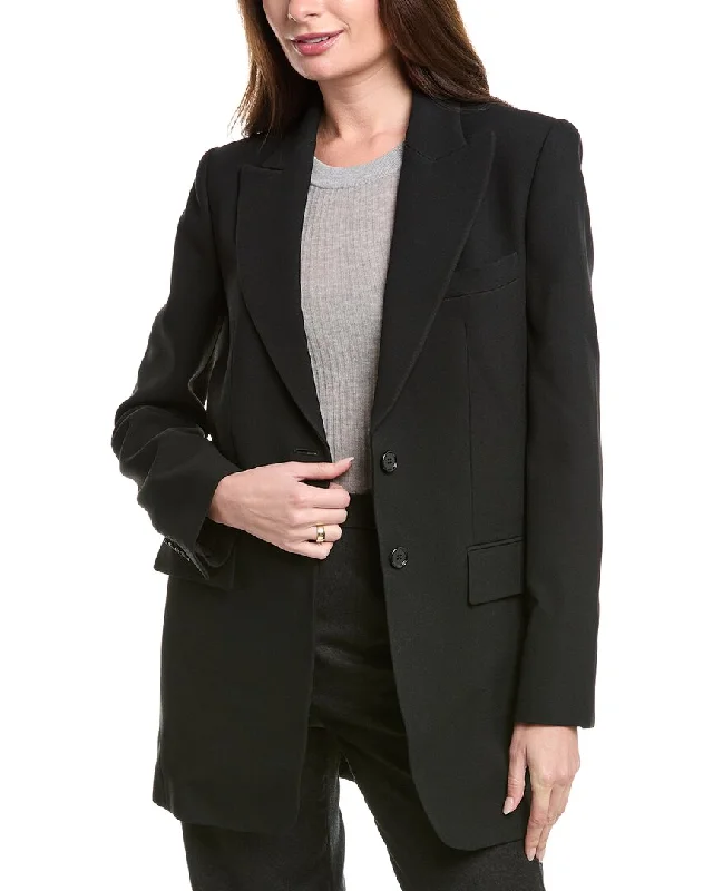 Vibrant Styles Michael Kors Collection Sable Cape Blazer