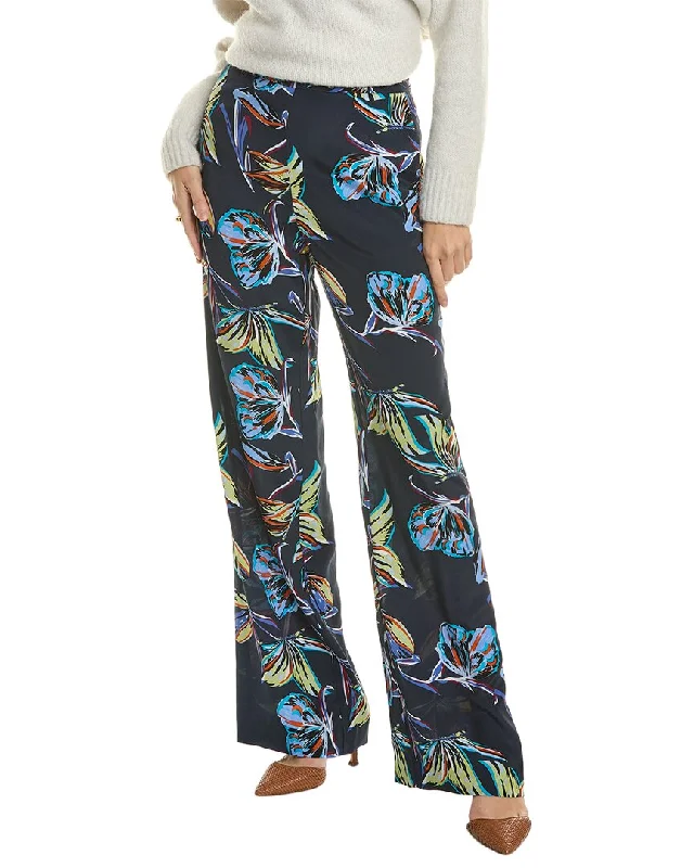 Exclusive Deals Online Diane von Furstenberg Federica Silk-Blend Pant