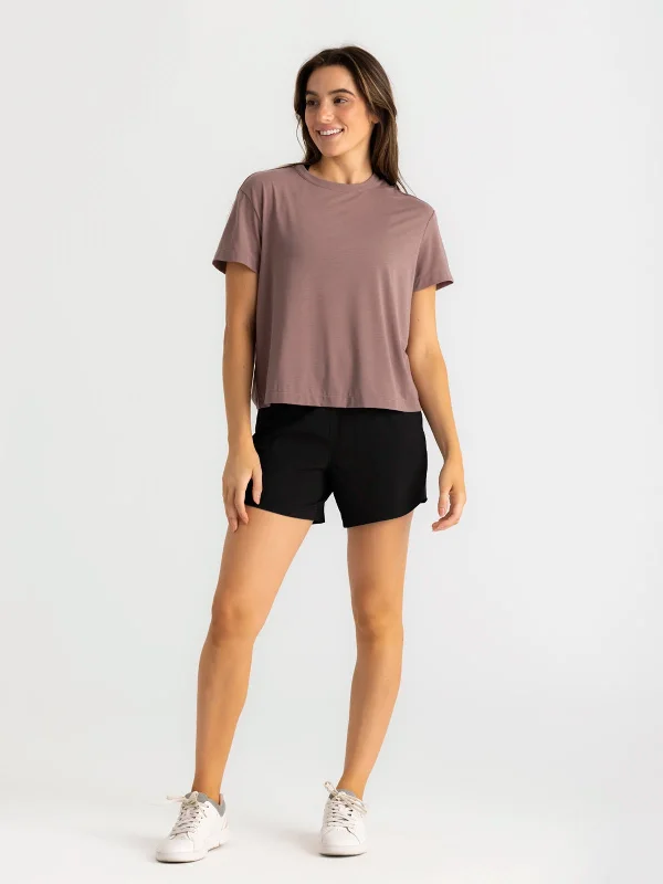 Wardrobe Essentials Free Fly Women's Bamboo-Lined Active Breeze Short – 5