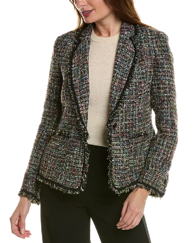 Relaxed Style Anne Klein Notch Collar Jacket