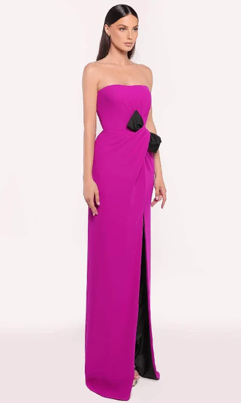 Anniversary Sale Tarik Ediz 98795 - Bow Weaved Evening Gown