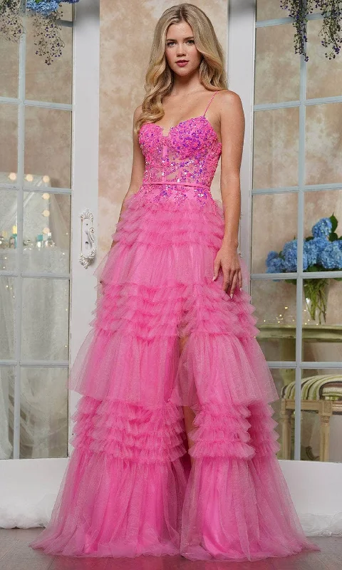 Hot Styles Colors Dress 3619 - Embellished Sweetheart Prom Gown