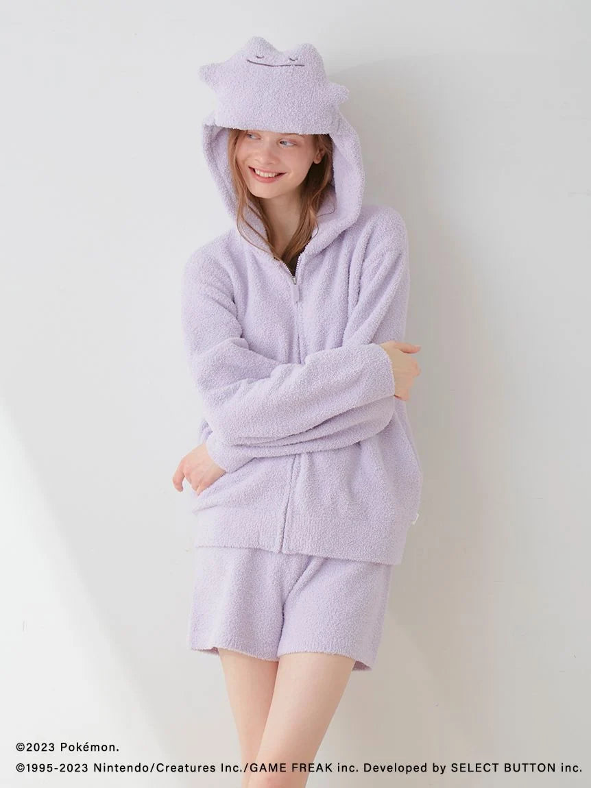 The Good Stuff Pre-Order [Pokémon Sleep] Baby Moco Ditto Hoodie & Shorts Set