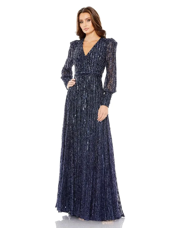 Big Savings On Rustic Countryside Styles Mac Duggal 93679D - Long Sleeve Gown