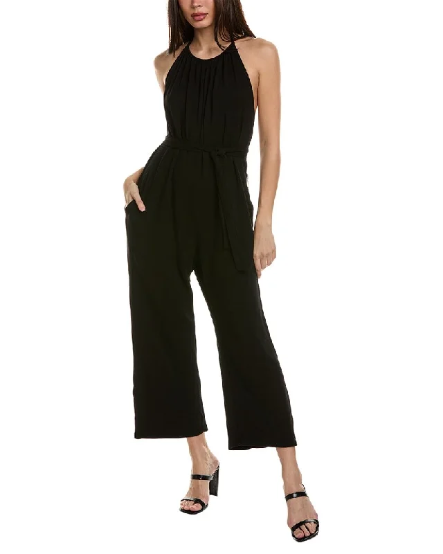 Effortless Comfort Monrow Supersoft Halter Jumpsuit