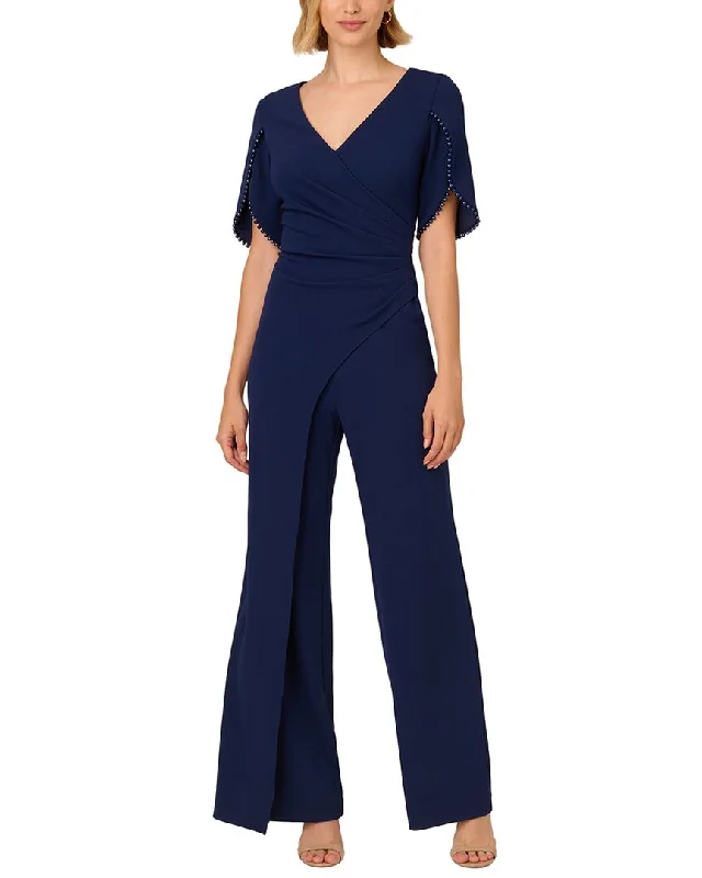 Premium Fabrics Adrianna Papell Wide Leg Jumpsuit