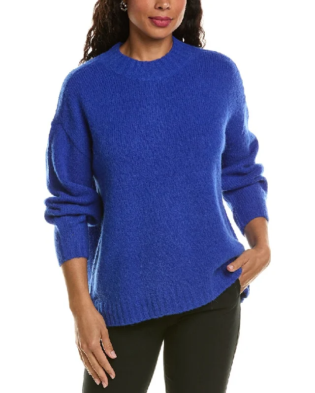 Stylish Spring Fashion LaBiz Wool & Alpaca-Blend Sweater