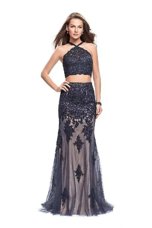 Limited Quantities La Femme Gigi 26305 - Beaded Lace Gown