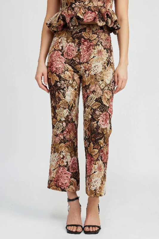 Sophisticated Fashion Carey Pant In Pink Gold