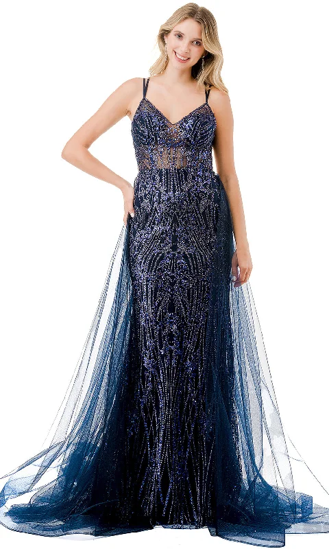 Flash Sale Aspeed Design L2910F - Sheer Bodice Embellished Prom Gown