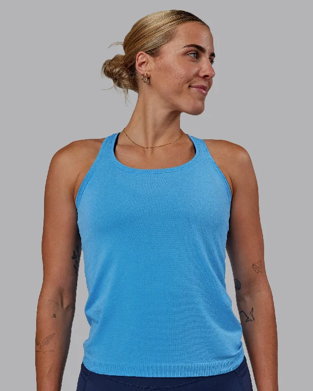 Eclectic Style Wardrobe AeroFLX+ Seamless Tank - Azure Blue/Azure Blue