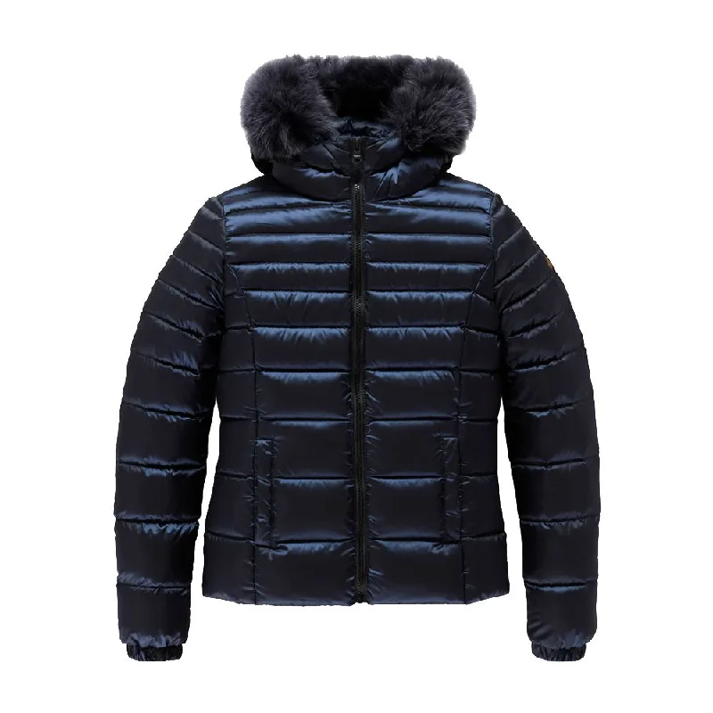 Sporty Streetwear Refrigiwear  Nylon Jackets & Women's Coat