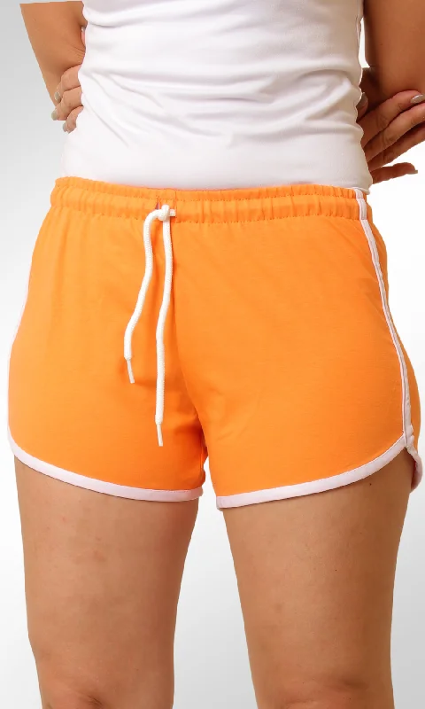 Fashion Deal Women Cotton Hot Short (Orange)