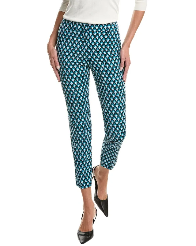 Art Deco Geometric Pattern Look Weekend Max Mara Papy Trouser