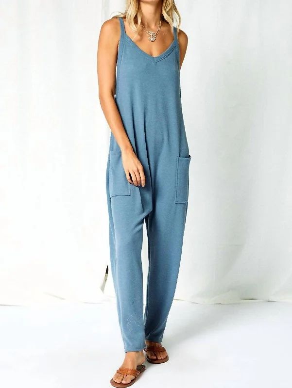 Fashion Essentials Naomi Jumpsuit In Denim