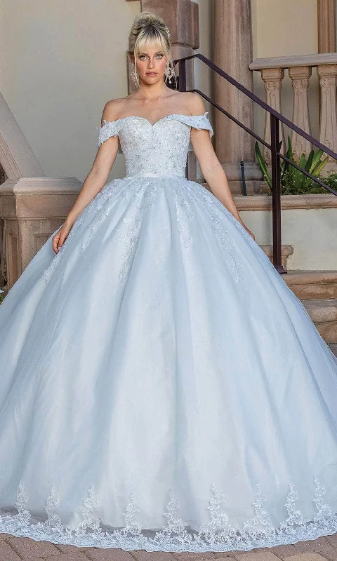 Feminine Soft - Hued Styles Dancing Queen 0256 - Sweetheart Embellished Ballgown