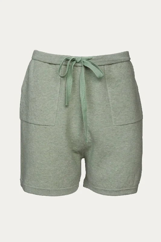 Style Revolution Simeon Short In Matcha Latte