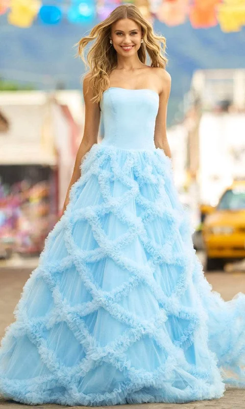 Casual Chic Clothing Sherri Hill 55598 - Lattice Gown