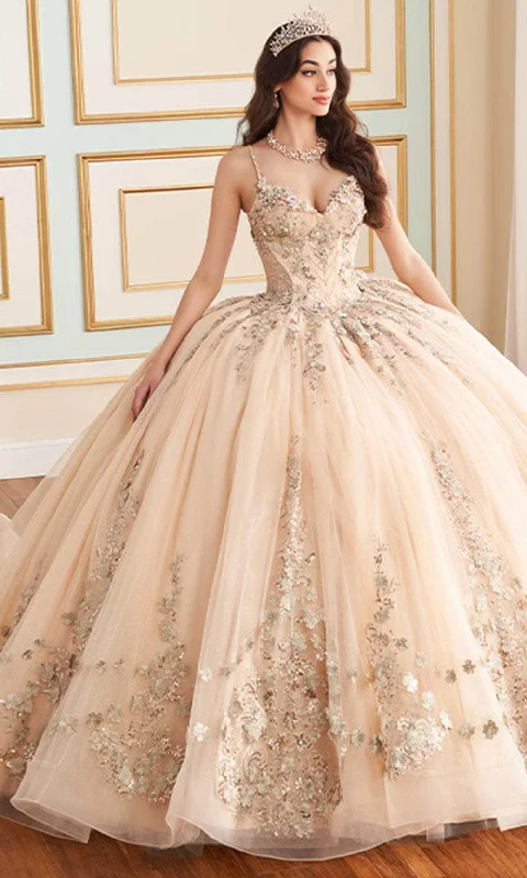 Elegant Fashion Princesa by Ariana Vara PR30182 - Sweetheart Rhinestone Embellished Ball Gown