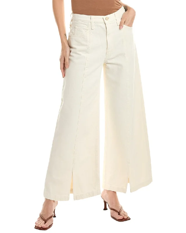 You'Ll Love Us Because HUDSON Jeans James Ecru High-Rise Wide Leg Jean