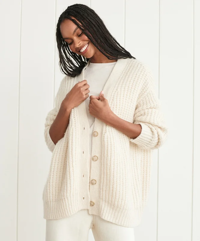 Graceful Movement Alpaca Cocoon Cardigan