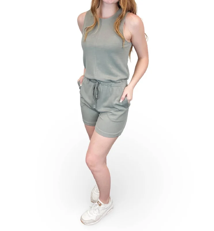 Fashion Sale Robbie Romper In Grey