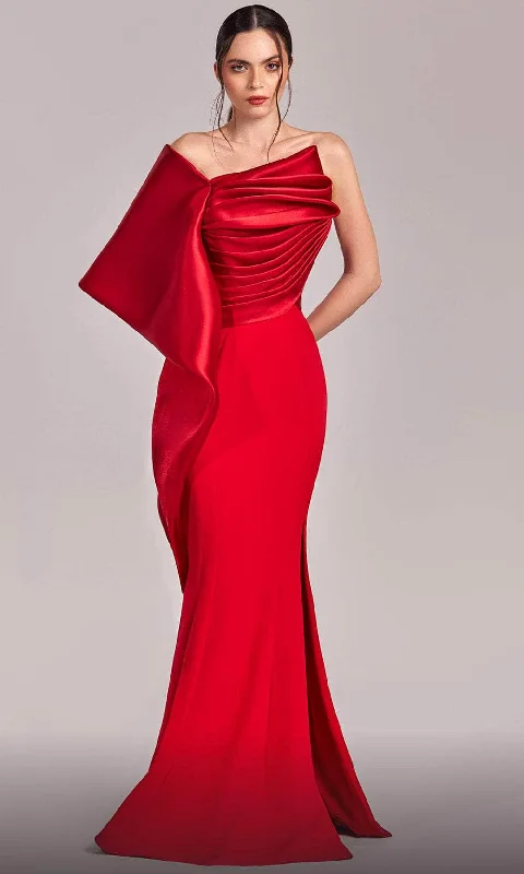 Everyday Wear MNM Couture G1803 - Origami Bodice Evening Gown