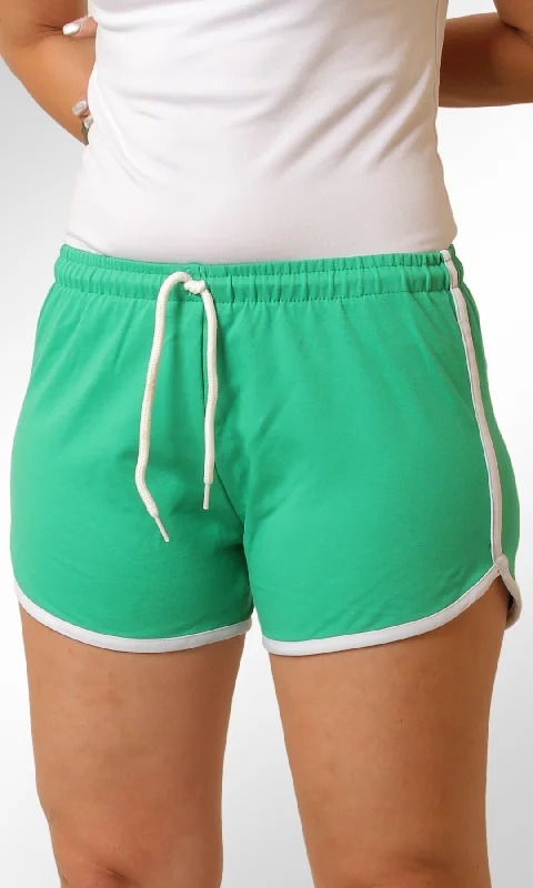 Save On Inspired Styles Women Cotton Hot Short (Green)