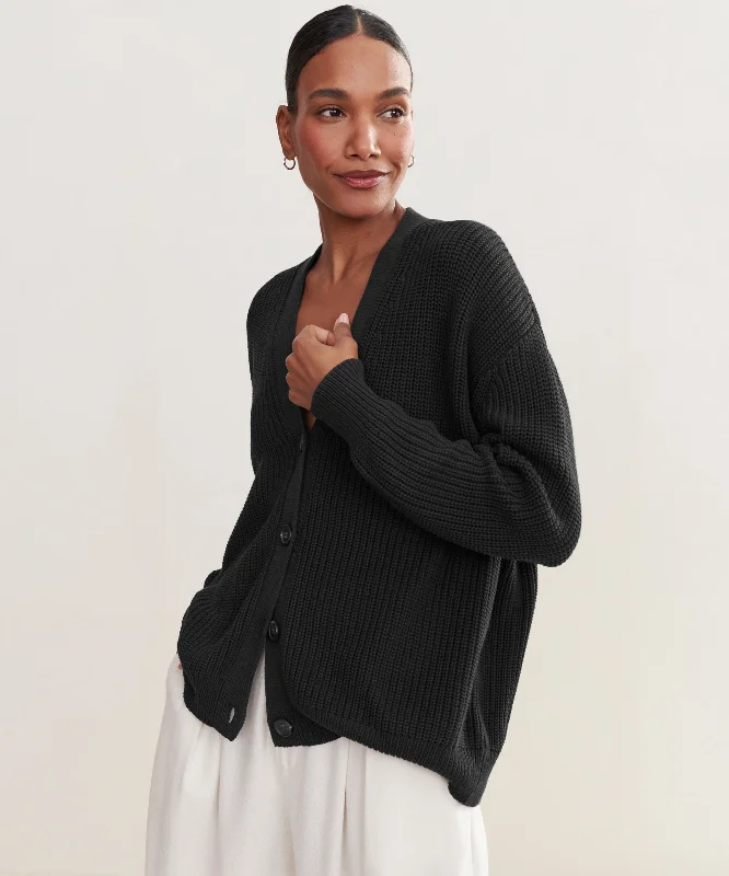 Wardrobe Upgrade Cotton Cocoon Cardigan