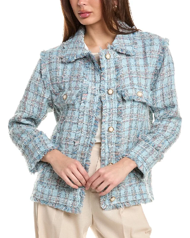 Day To Night Styles Labiz Tweed Jacket