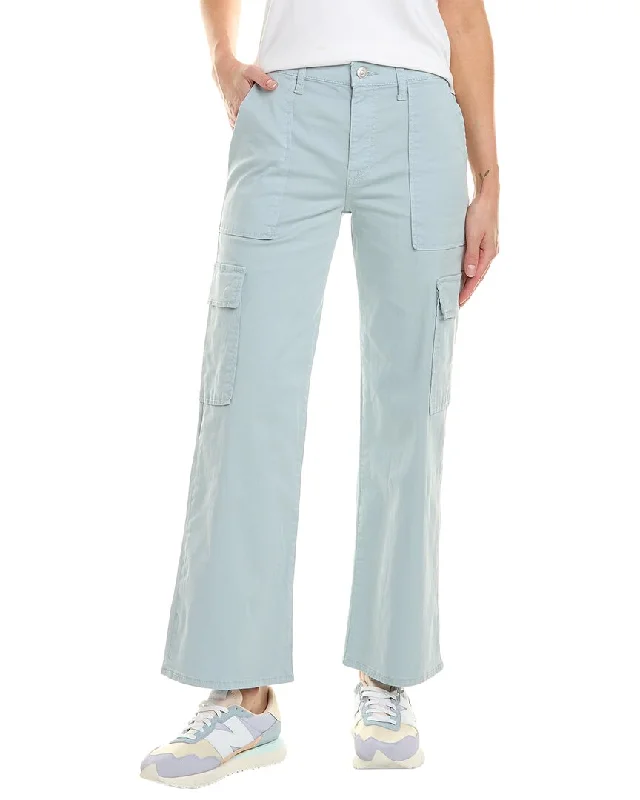 Limited Time Offers HUDSON Jeans Rosalie Light Grey High-Rise Wide Leg Jean