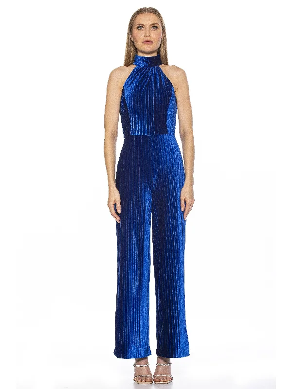 Spring Fashion Meghan Velvet Jumpsuit