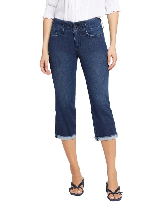 Limited Time NYDJ Marilyn Cuff Hollywood Breathtaking Crop Jean