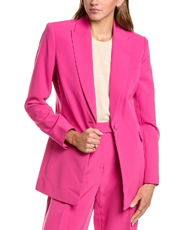 Chic Wardrobe BCBGMAXAZRIA Single-Breasted Blazer