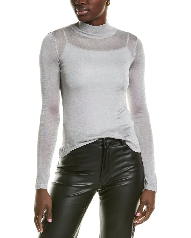 Find Your Unique Flair Milly Mock Neck Pullover