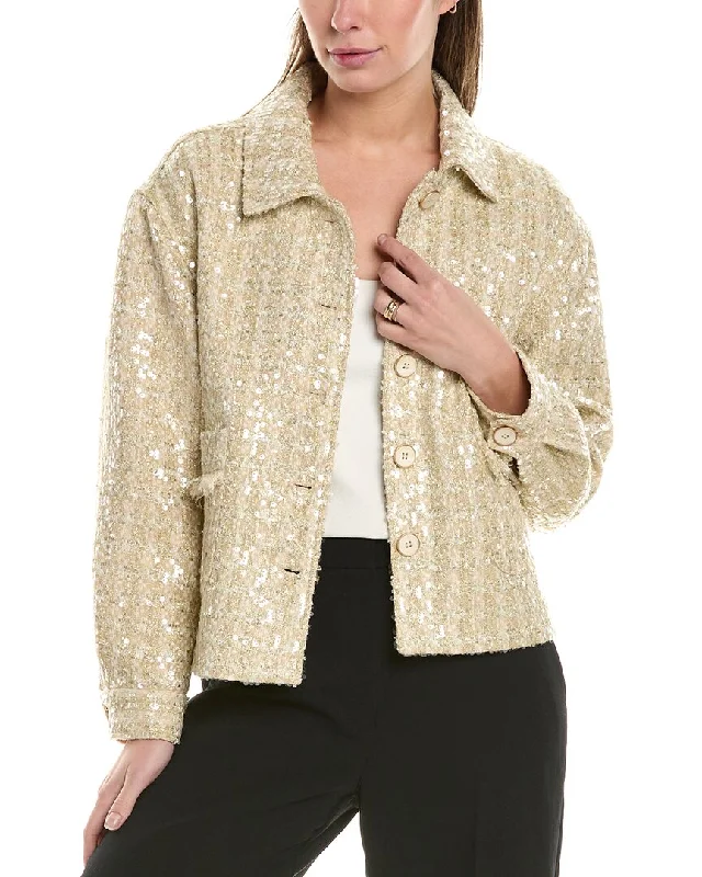 Stylish Savings Vince Camuto Tweed Jacket