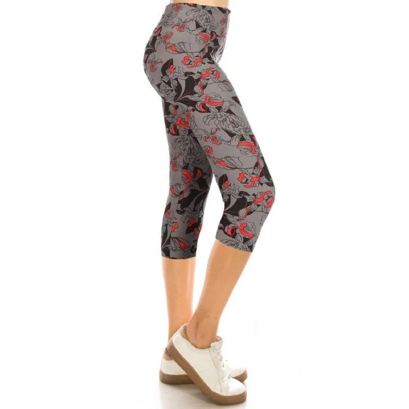 Seasonal Sale Print Capri Leggings