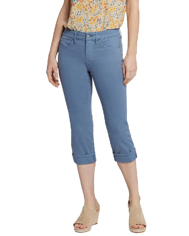 Hot Sale NYDJ Marilyn Blue Stone Crop Leg Jean