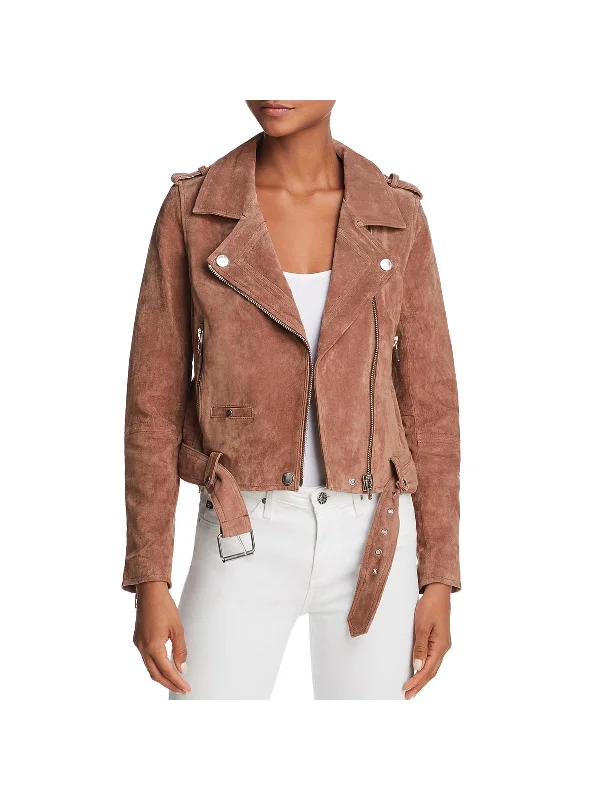 Festival Fashion Morning After Womens Suede Fall Motorcycle Jacket