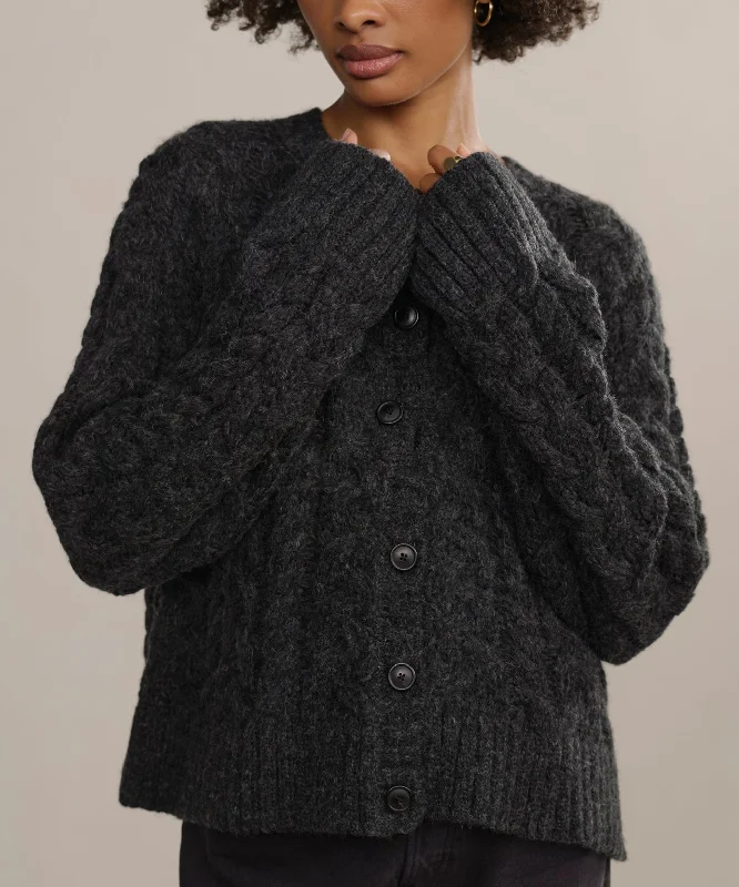 You'Ll Love Us Because Cable Juliette Cardigan