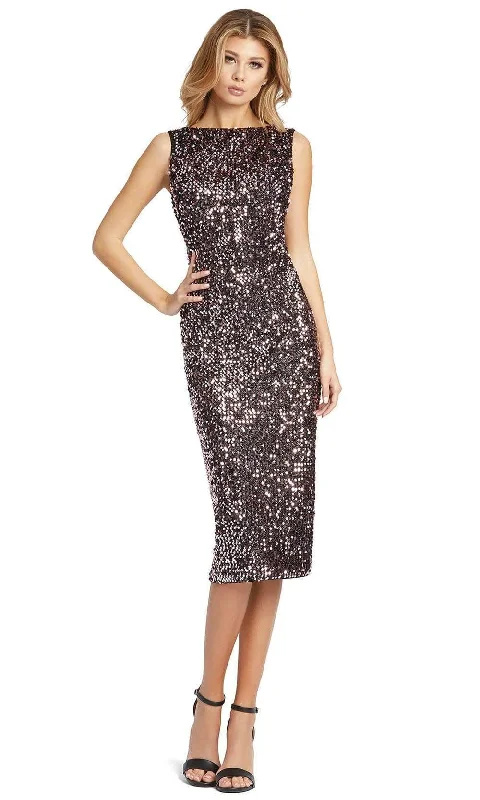 Style Redefined Ieena Duggal - 26438 Sequin Bateau Neck Evening Gown