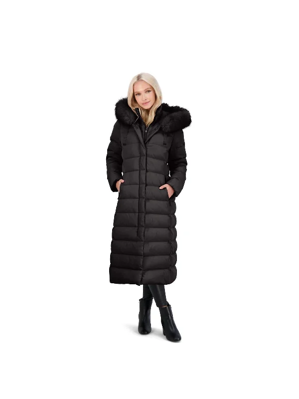 Trendy Attire For Her Nellie Womens Long Polyester Puffer Coat